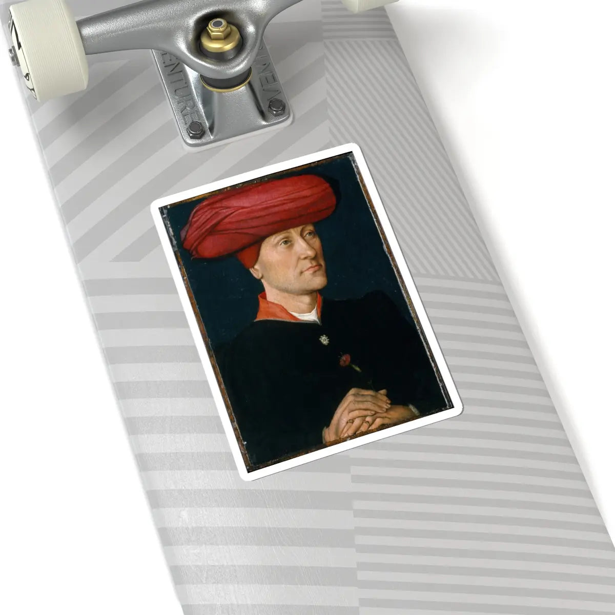 SKU:TSS-STICK-NTHPNT-6X6-3 Sizes:6" × 6" Types:White