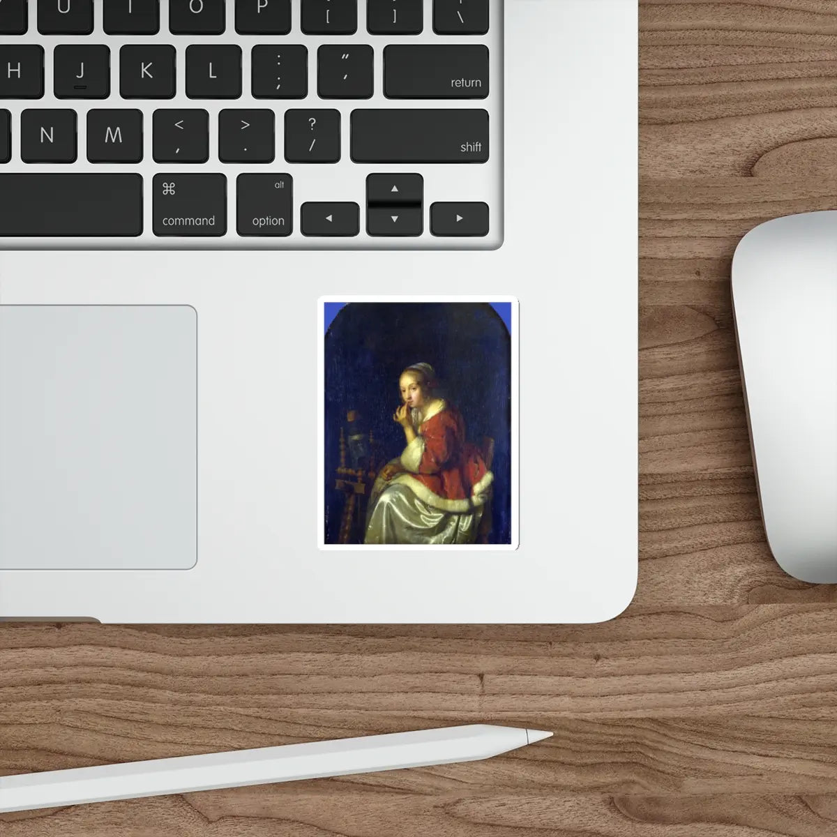 SKU:10248131532487039241 Sticker types:White Shape:Die-Cut Sizes:3" × 3"