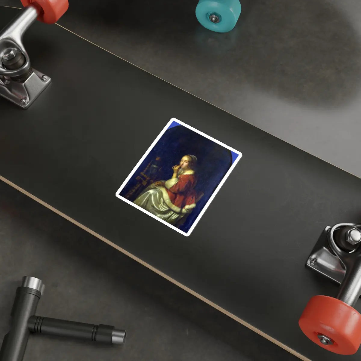 SKU:80882519476781450696 Sticker types:White Shape:Die-Cut Sizes:4" × 4"