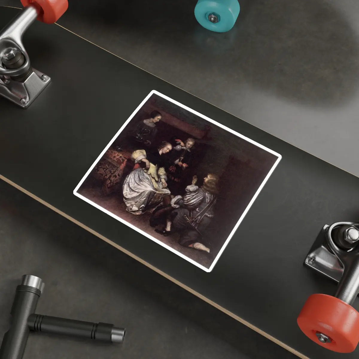 SKU:14293652303558275688 Sticker types:White Shape:Die-Cut Sizes:6" × 6"