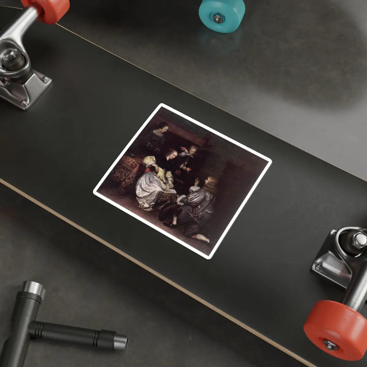 SKU:29334008444872487696 Sticker types:White Shape:Die-Cut Sizes:5" × 5"