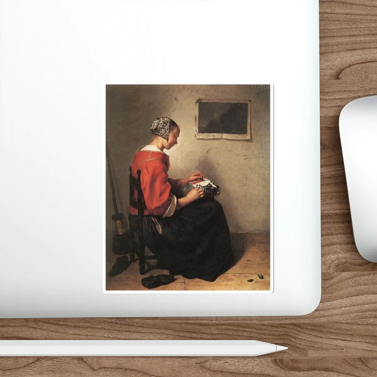 SKU:30802729772951773261 Sticker types:White Shape:Die-Cut Sizes:5" × 5"