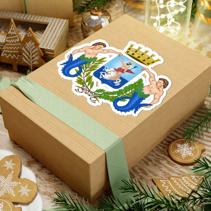 Nettuno Italia-Stemma (Italy) (Coat of Arms) STICKER Vinyl Kiss-Cut Decal - The Sticker Space