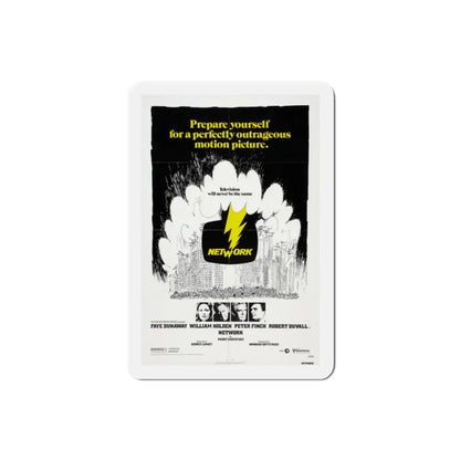 Network 1976 Movie Poster Refrigerator Magnet - The Sticker Space