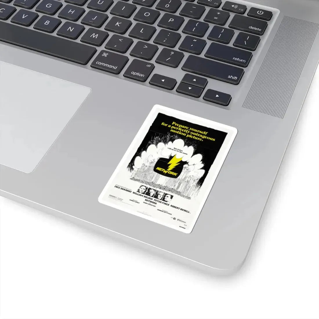 Network 1976 Movie Poster - STICKER Vinyl Kiss-Cut Decal - The Sticker Space