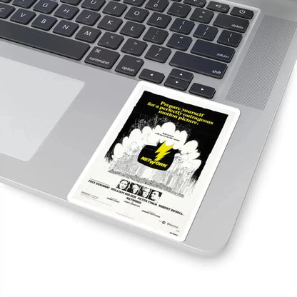 Network 1976 Movie Poster - STICKER Vinyl Kiss-Cut Decal - The Sticker Space