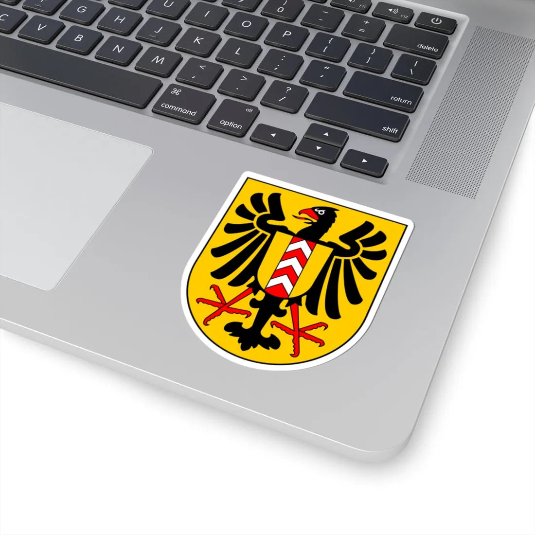Neuchatel city coat of arms (Switzerland) (Coat of Arms) STICKER Vinyl Kiss-Cut Decal - The Sticker Space