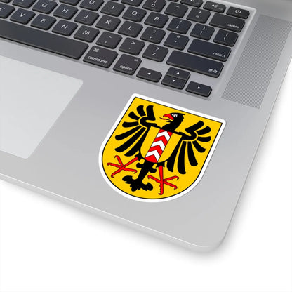 Neuchatel city coat of arms (Switzerland) (Coat of Arms) STICKER Vinyl Kiss-Cut Decal - The Sticker Space