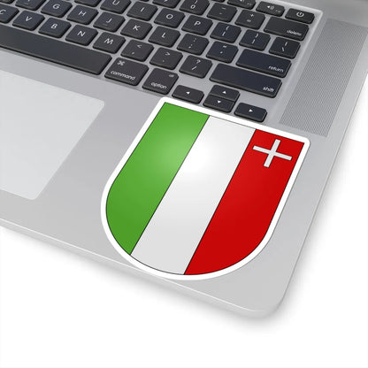 Neuchatel-coat of arms (Switzerland) (Coat of Arms) STICKER Vinyl Kiss-Cut Decal - The Sticker Space