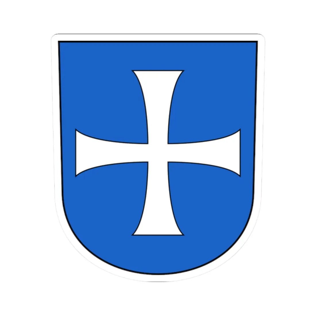 Neuendorf SO-blazon (Switzerland) (Coat of Arms) STICKER Vinyl Kiss-Cut Decal - The Sticker Space