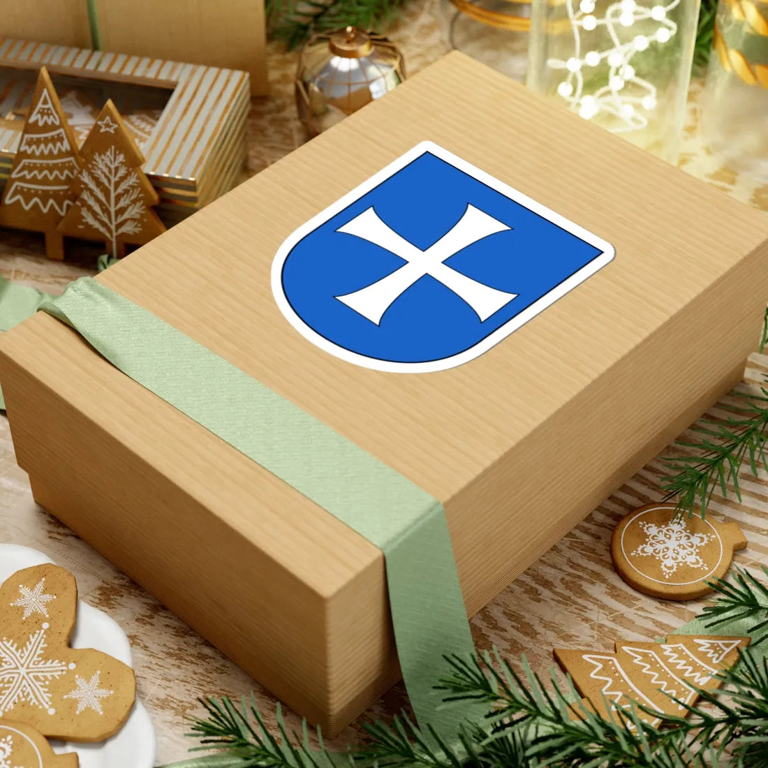 Neuendorf SO-blazon (Switzerland) (Coat of Arms) STICKER Vinyl Kiss-Cut Decal - The Sticker Space