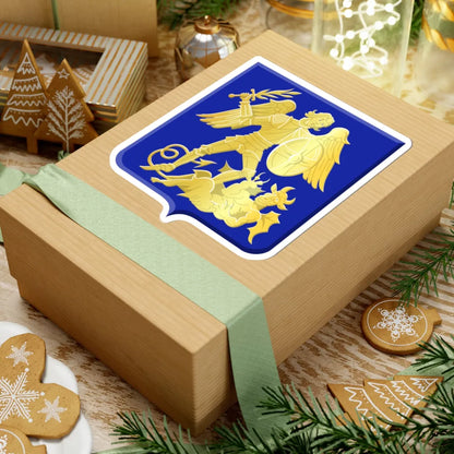 Neufchâteau wapen (Belgium) (Coat of Arms) STICKER Vinyl Kiss-Cut Decal - The Sticker Space