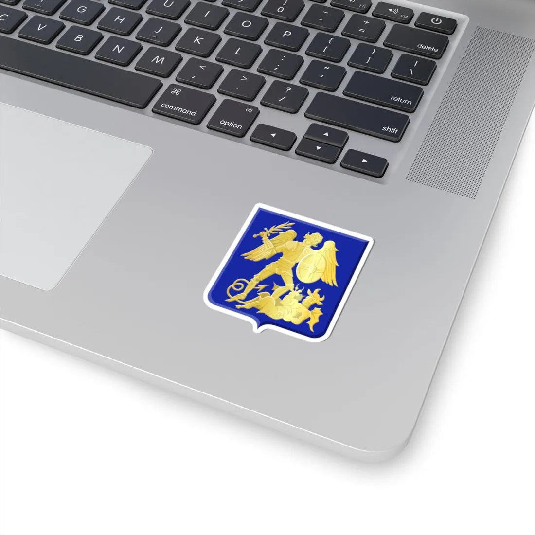Neufchâteau wapen (Belgium) (Coat of Arms) STICKER Vinyl Kiss-Cut Decal - The Sticker Space