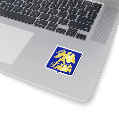 Neufchâteau wapen (Belgium) (Coat of Arms) STICKER Vinyl Kiss-Cut Decal - The Sticker Space