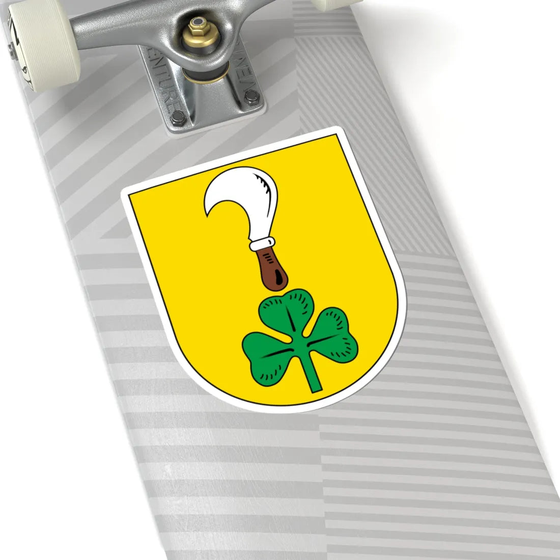 Neuhausen am Rheinfall-coat of arms (Switzerland) (Coat of Arms) STICKER Vinyl Kiss-Cut Decal - The Sticker Space