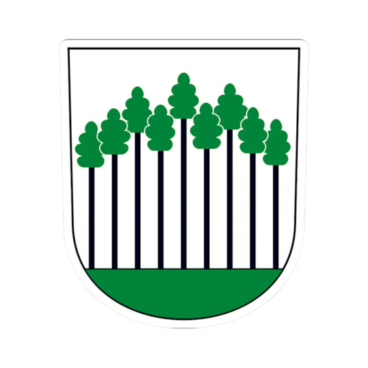 Neunforn-blazon (Switzerland) (Coat of Arms) STICKER Vinyl Kiss-Cut Decal 2 Inch White - The Sticker Space