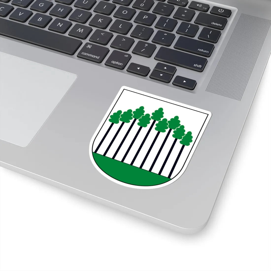 Neunforn-blazon (Switzerland) (Coat of Arms) STICKER Vinyl Kiss-Cut Decal - The Sticker Space