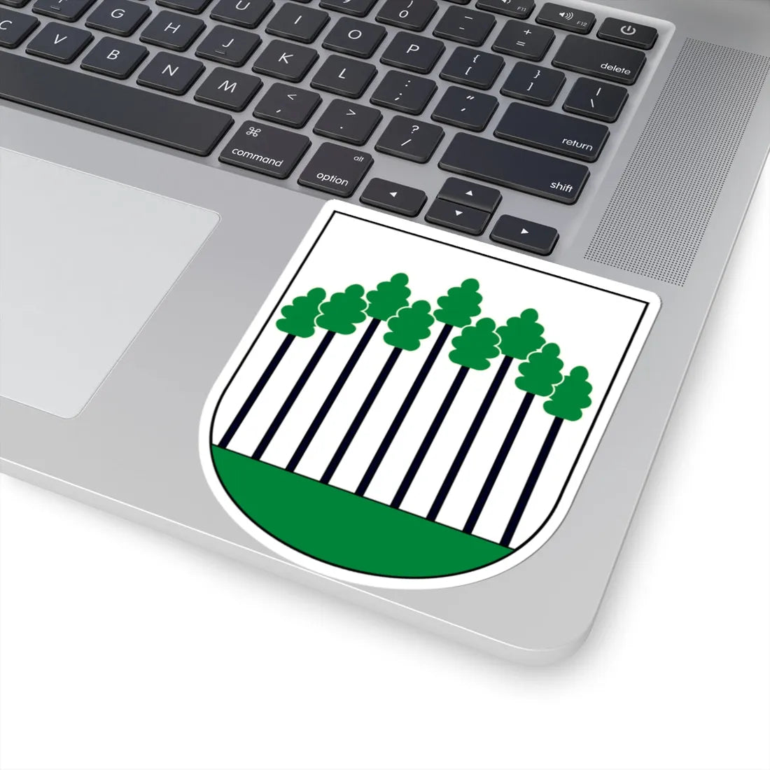 Neunforn-blazon (Switzerland) (Coat of Arms) STICKER Vinyl Kiss-Cut Decal - The Sticker Space