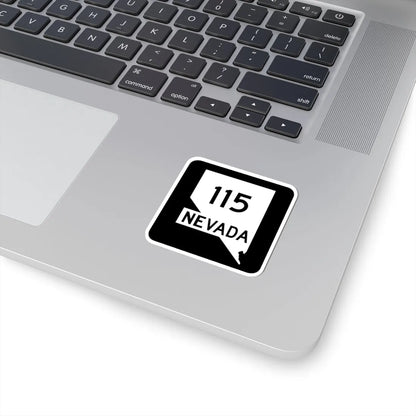 Nevada 115 (Nevada) (Road Sign) STICKER Vinyl Kiss-Cut Decal - The Sticker Space