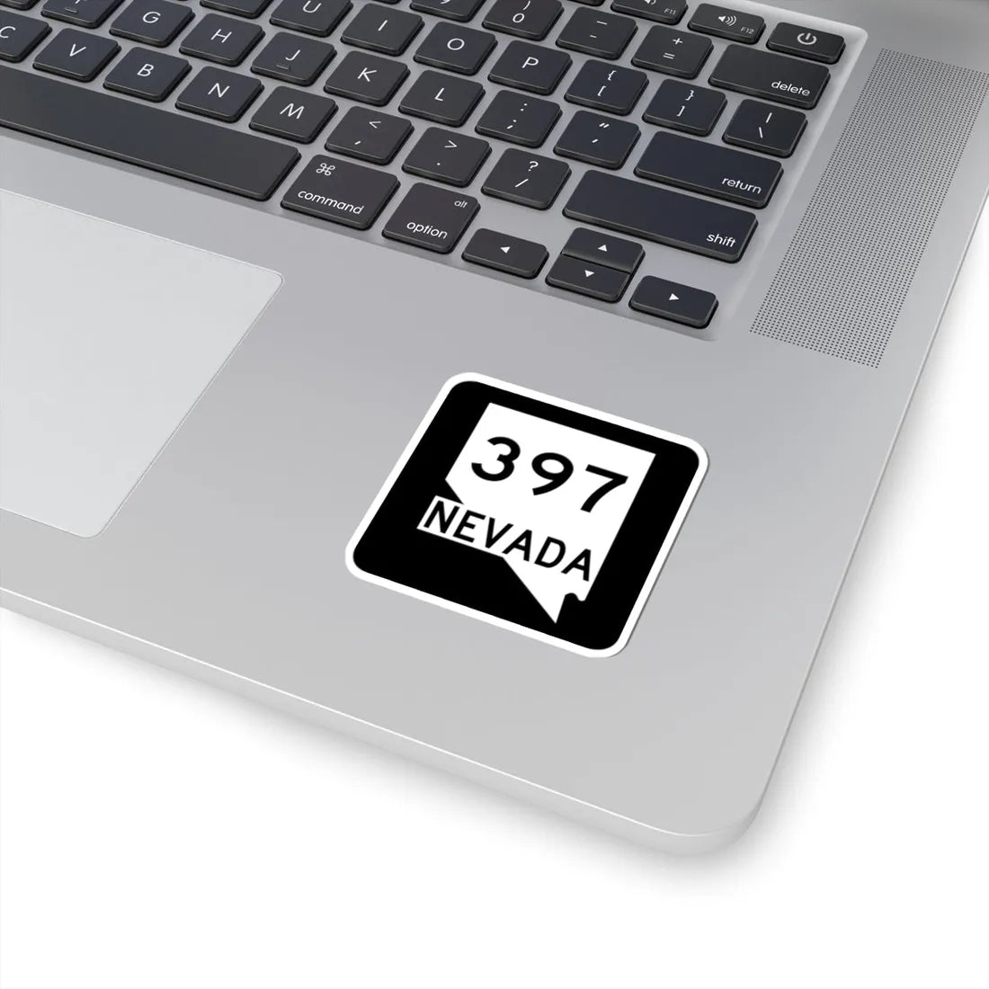 Nevada 397 (Nevada) (Road Sign) STICKER Vinyl Kiss-Cut Decal - The Sticker Space