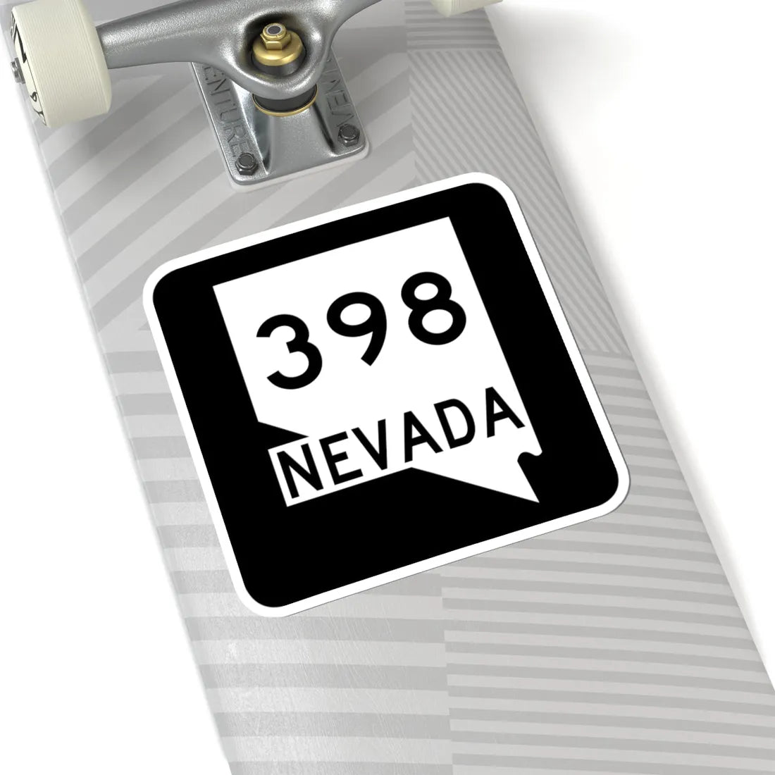 Nevada 398 (Nevada) (Road Sign) STICKER Vinyl Kiss-Cut Decal - The Sticker Space