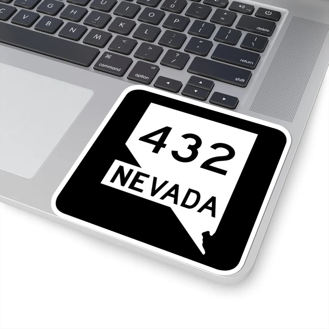 Nevada 432 (Nevada) (Road Sign) STICKER Vinyl Kiss-Cut Decal - The Sticker Space