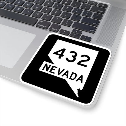 Nevada 432 (Nevada) (Road Sign) STICKER Vinyl Kiss-Cut Decal - The Sticker Space