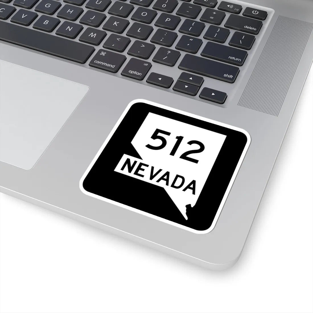 Nevada 512 (Nevada) (Road Sign) STICKER Vinyl Kiss-Cut Decal - The Sticker Space