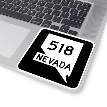 Nevada 518 (Nevada) (Road Sign) STICKER Vinyl Kiss-Cut Decal - The Sticker Space