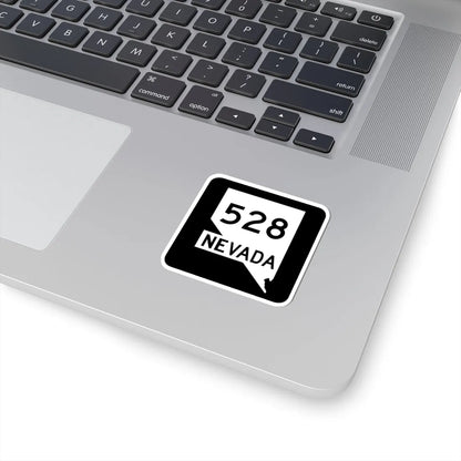 Nevada 528 (Nevada) (Road Sign) STICKER Vinyl Kiss-Cut Decal - The Sticker Space