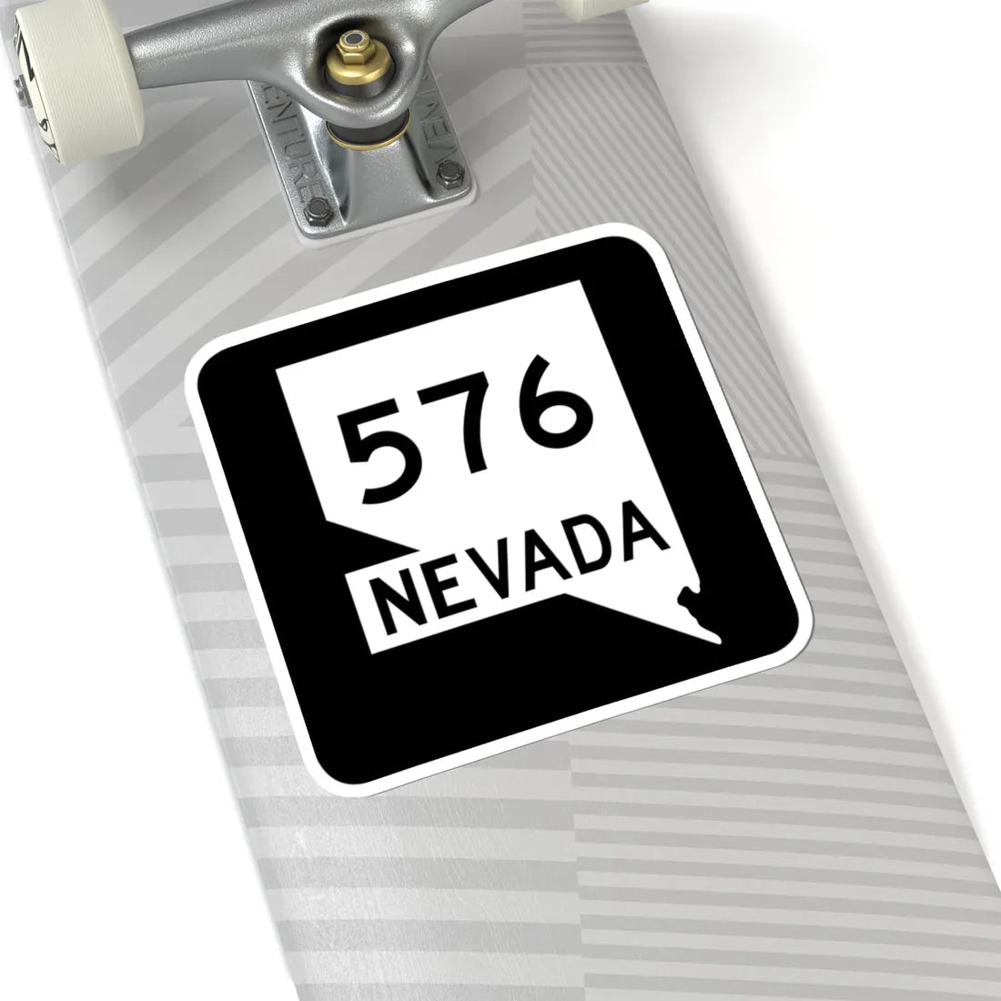 Nevada 576 (Nevada) (Road Sign) STICKER Vinyl Kiss-Cut Decal - The Sticker Space