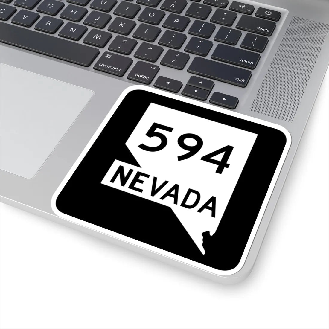 Nevada 594 (Nevada) (Road Sign) STICKER Vinyl Kiss-Cut Decal - The Sticker Space