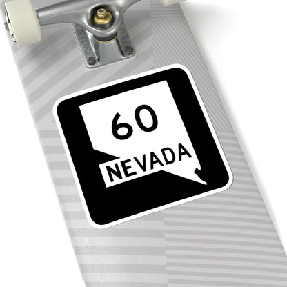 Nevada 60 (Nevada) (Road Sign) STICKER Vinyl Kiss-Cut Decal - The Sticker Space