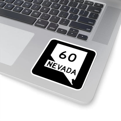 Nevada 60 (Nevada) (Road Sign) STICKER Vinyl Kiss-Cut Decal - The Sticker Space