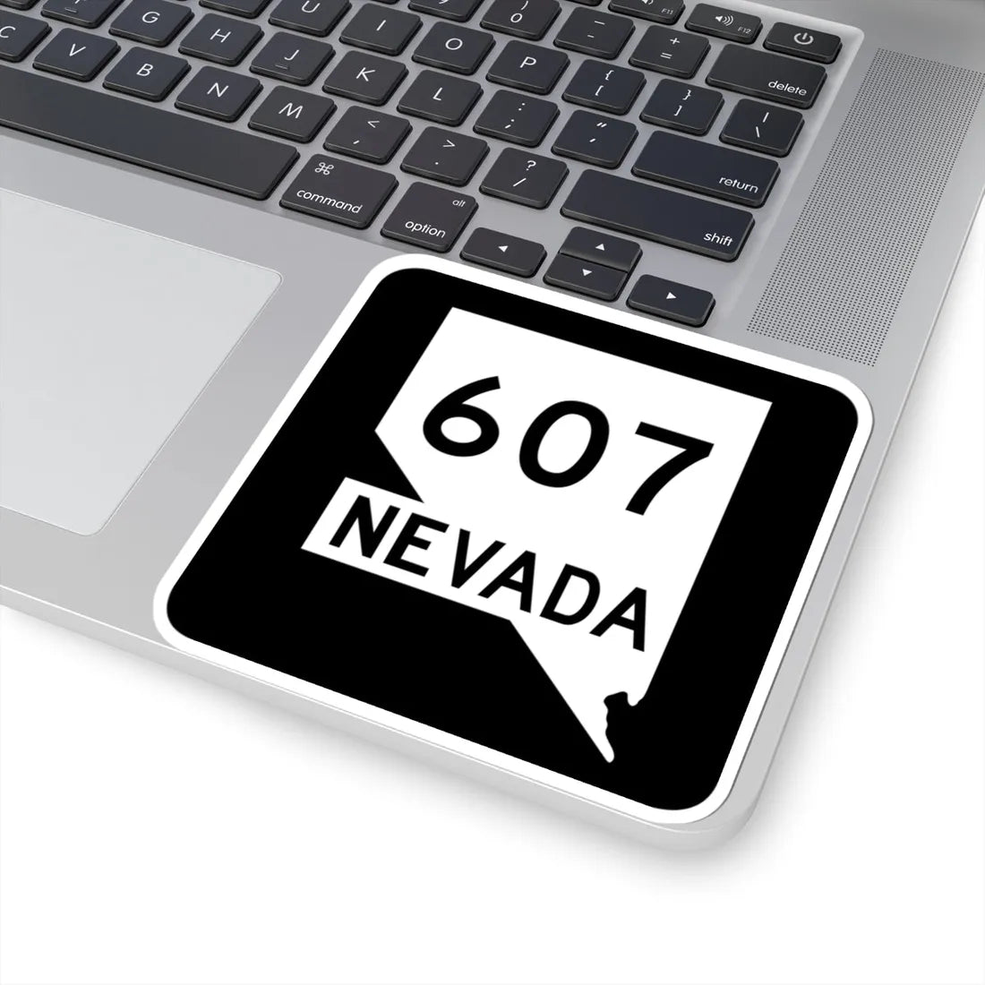 Nevada 607 (Nevada) (Road Sign) STICKER Vinyl Kiss-Cut Decal - The Sticker Space