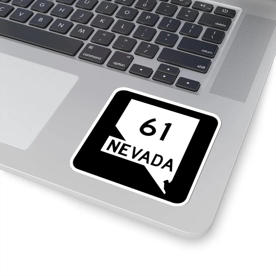 Nevada 61 (Nevada) (Road Sign) STICKER Vinyl Kiss-Cut Decal - The Sticker Space