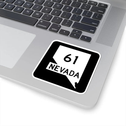 Nevada 61 (Nevada) (Road Sign) STICKER Vinyl Kiss-Cut Decal - The Sticker Space