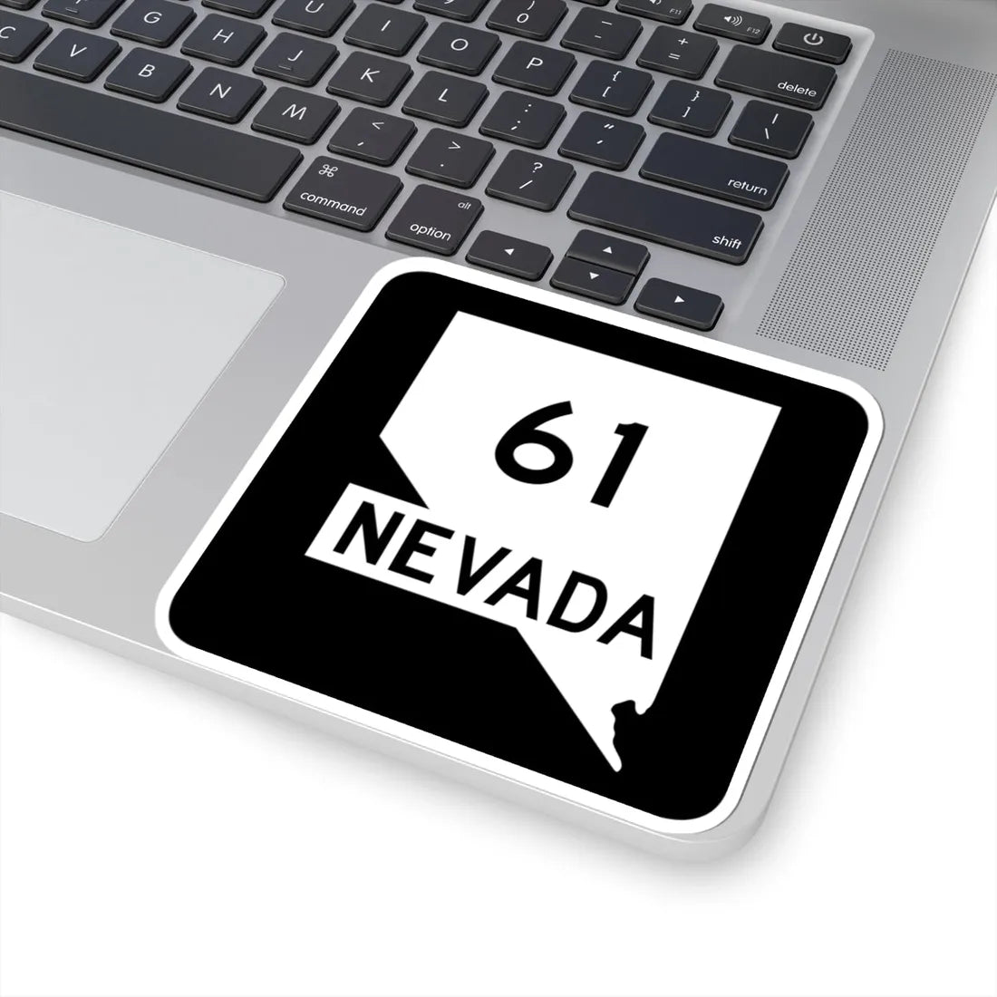 Nevada 61 (Nevada) (Road Sign) STICKER Vinyl Kiss-Cut Decal - The Sticker Space