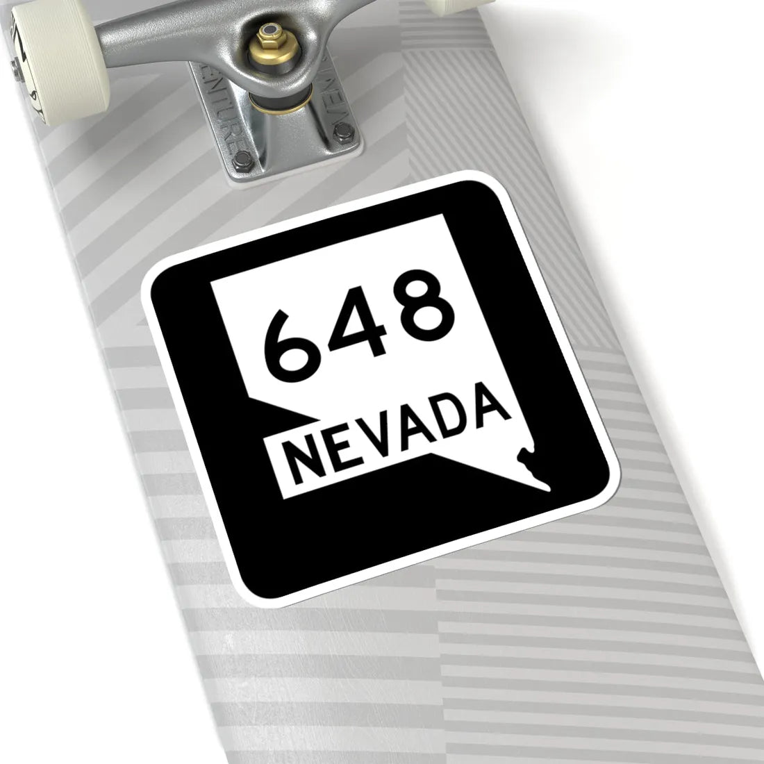Nevada 648 (Nevada) (Road Sign) STICKER Vinyl Kiss-Cut Decal - The Sticker Space