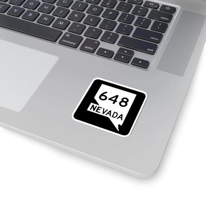 Nevada 648 (Nevada) (Road Sign) STICKER Vinyl Kiss-Cut Decal - The Sticker Space