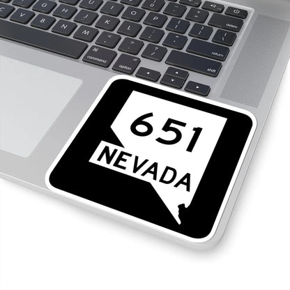 Nevada 651 (Nevada) (Road Sign) STICKER Vinyl Kiss-Cut Decal - The Sticker Space