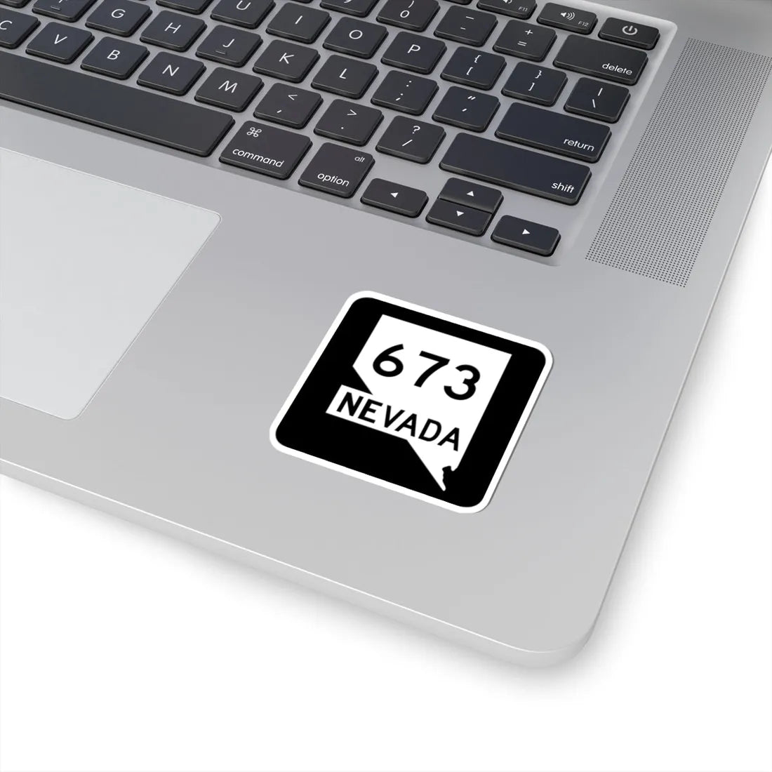 Nevada 673 (Nevada) (Road Sign) STICKER Vinyl Kiss-Cut Decal - The Sticker Space