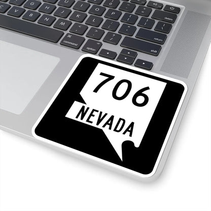Nevada 706 (Nevada) (Road Sign) STICKER Vinyl Kiss-Cut Decal - The Sticker Space