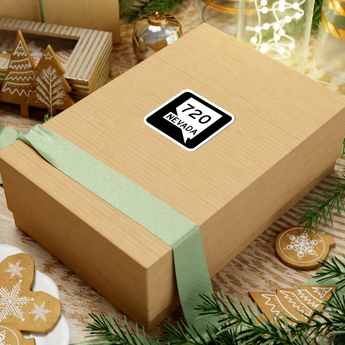 Nevada 720 (Nevada) (Road Sign) STICKER Vinyl Kiss-Cut Decal - The Sticker Space