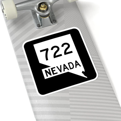 Nevada 722 (Nevada) (Road Sign) STICKER Vinyl Kiss-Cut Decal - The Sticker Space