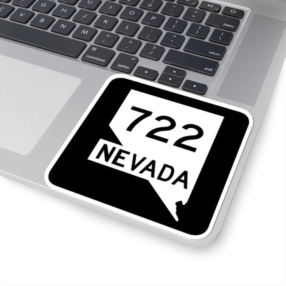 Nevada 722 (Nevada) (Road Sign) STICKER Vinyl Kiss-Cut Decal - The Sticker Space