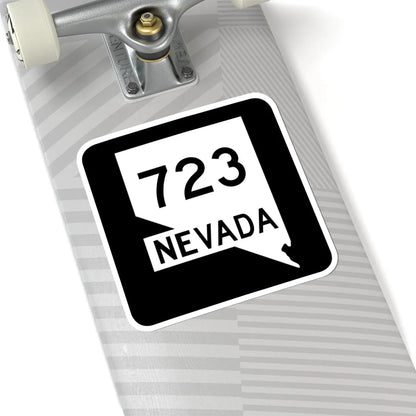 Nevada 723 (Nevada) (Road Sign) STICKER Vinyl Kiss-Cut Decal - The Sticker Space