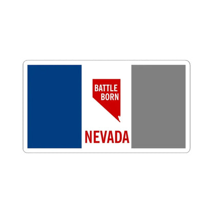 Nevada Flag Proposed 1953 (United States) STICKER Vinyl Kiss-Cut Decal 3 Inch White - The Sticker Space