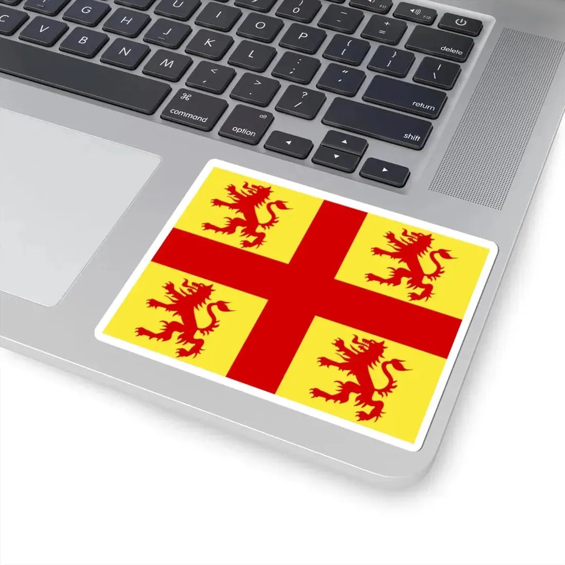 Nevele vlag (Belgium) STICKER Vinyl Kiss-Cut Decal - The Sticker Space