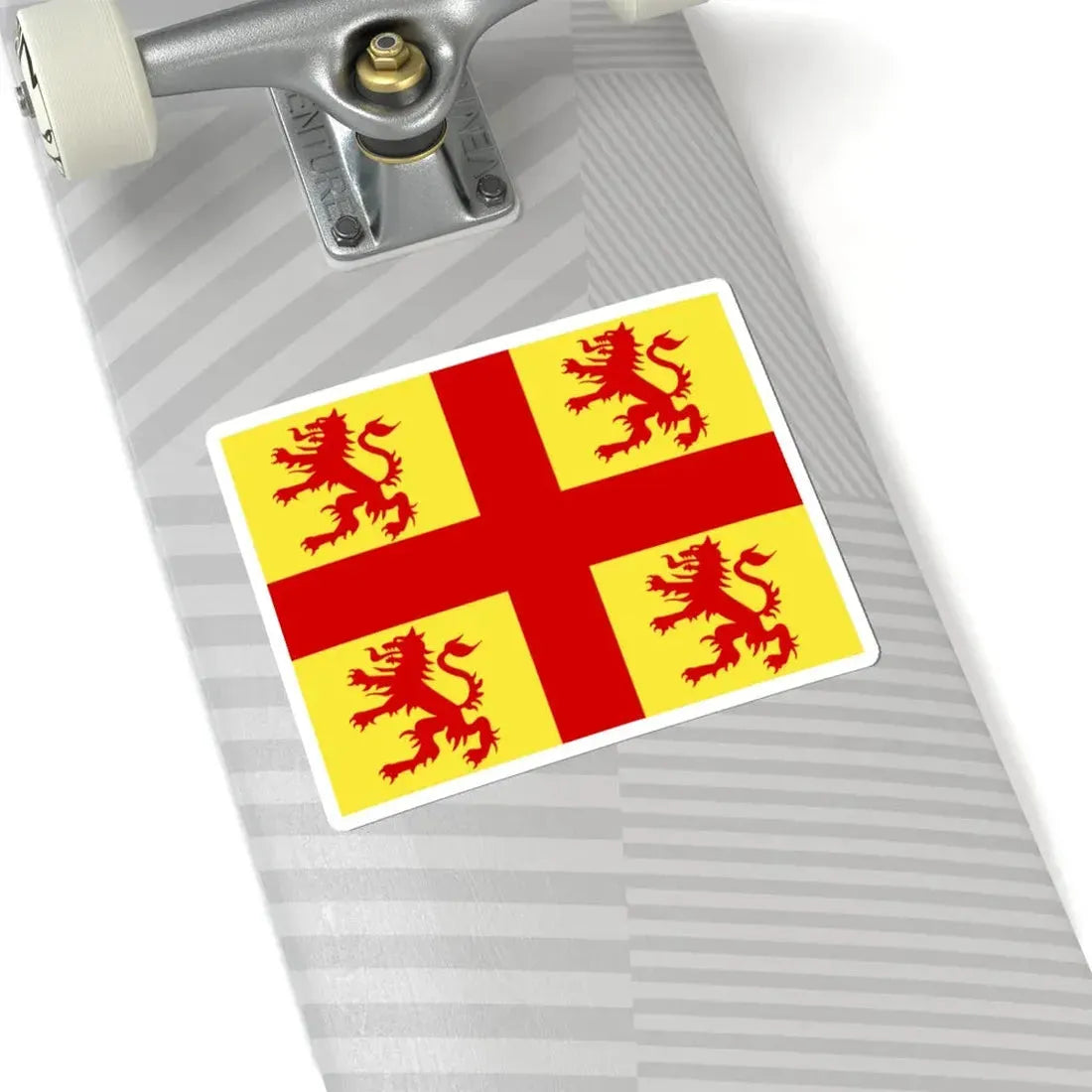 Nevele vlag (Belgium) STICKER Vinyl Kiss-Cut Decal - The Sticker Space